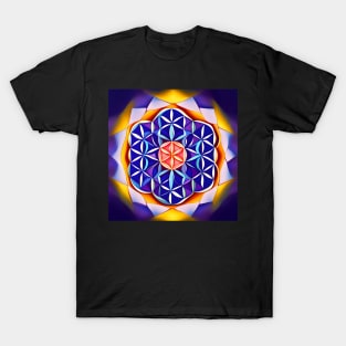 Flower Of Life - Middled T-Shirt